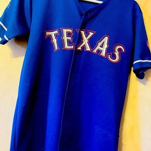 Texas rangers jersey